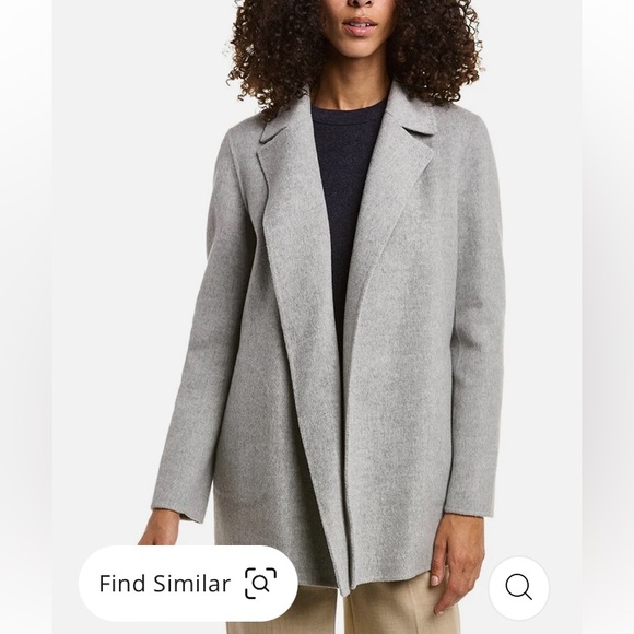 Theory Sileena Wool & Cashmere-Blend Coat - Picture 4 of 12